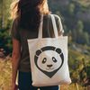 Cute Wild Panda Clip Art Vector A stylized vector representation of a wild panda animal.