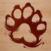 Customizable Paw Print Designs SVG Files Set of customizable digital paw print designs suitable for various applications.