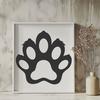 Creative Paw Print Printable Image - Free SVG