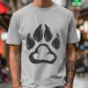 Beautiful Paw Print Illustration In PNG For Free Download