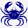 Free Stunning Crab Printable Image