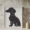 Dachshund Vector Image In SVG, PNG, PDF And DXF File Formats