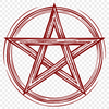 Unique Pentagram Digital Artwork - Free DXF Download