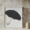 Umbrella Printable Image In SVG, PNG, PDF And DXF File Formats