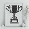 Trophy Digital Artwork In SVG, PNG, PDF And DXF Formats