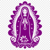 Unique Our Lady Of Guadalupe  Vector Drawing