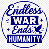 Anti war quotes illustration in vector format for commercial and personal use.