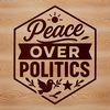 Anti-war quote in a minimalist font style.