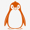 Free Penguin Silhouette Vector Art A penguin silhouette made from vector shapes in an SVG format.