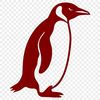 Free Beautiful Penguin Digital Drawing