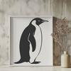 Penguin In SVG Format - Free Commercial Use License