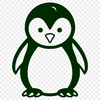 Free Cute Penguin Template