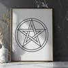 Free Pentagram In SVG Format