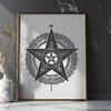 Creative Pentagram - DXF Format