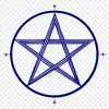 Stunning Pentagram Printable Artwork