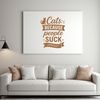 Funny Pet Quotes Collection A collection of humorous quotes about pets, suitable for use in digital design projects.