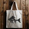 Beautiful Household Pet Vector A vector representation of a common household pet fish.
