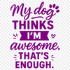 Pawsitively Uplifting Pet Quotes Vector illustration of inspirational quotes about dogs and pets.
