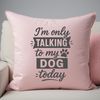 Cute Dog Quotes SVG Illustration A colorful illustration of inspirational quotes surrounded by adorable dog silhouettes.