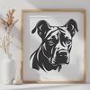 Free Pitbull In SVG Free Commercial Use Download