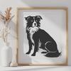 Australian Shepherd In DXF Format - Free Commercial Use License