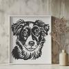 Stunning Australian Shepherd PNG - For Laser Engraver Project