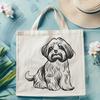 Beautiful Shih Tzu Digital Art