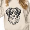 Unique Australian Shepherd - Sublimation DXF