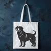 Beautiful Standing Rottweiler - DXF