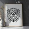 Unique Shih Tzu Design DXF - Free Download