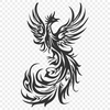 Free Pheonix Vector Drawing