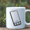 High-quality digital vector illustration of a smartphone.