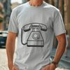 Simple Phone Illustration for Vector Designs A simple illustration of a telephone, suitable for vector art and clip art design.