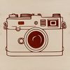 Digital Camera Illustration High-quality vector graphic illustration of a digital camera with technical design elements.