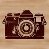 Beautiful Vector Camera Icon Camera icon designed as a vector illustration for use in graphic design projects.