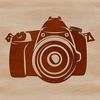 Photography Icon Vector Graphic Design Element Camera illustration used in photography technology, suitable as a vector graphic design element.