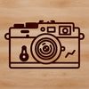 Beautiful Photography Vector Art A high-resolution camera illustration with technical details, suitable for design and cutting purposes.