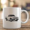 Detailed Vehicle Design SVG A detailed illustration of a pickup truck with rugged features.