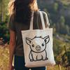 Stunning Sitting Piglet - SVG