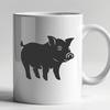 Unique Pig - DXF Format