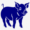 Pig Vector Craft File In PNG File Format For Free Download