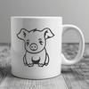 Stunning Piglet SVG, PNG, PDF And DXF Files