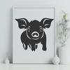 Unique Pig Drawing DXF - Free Download