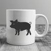 Free Unique Pig - Free DXF Download, Commercial Use