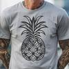 Free Unique Pineapple Stencil