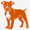 Standing Pitbull Design