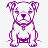 Free Unique Pitbull Vector Art