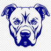 Free Unique Pitbull Clipart PDF - Commercial Use