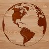 Planetary Vector Art Design An SVG illustration of our home planet in digital format.
