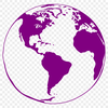 Vector Illustration of a Blue Planet A digital illustration of our planet Earth in vector format.